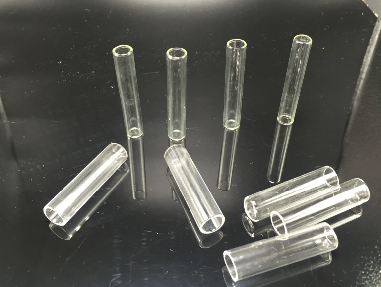 厂家供应8*35平底小导管 玻璃小试管 杜氏发酵管 香水分装瓶管