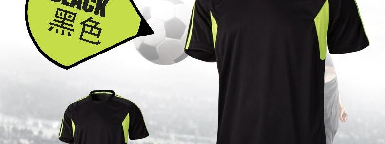 新款足球服男短袖足球服套装足球训练服队服球员版可定制 批发