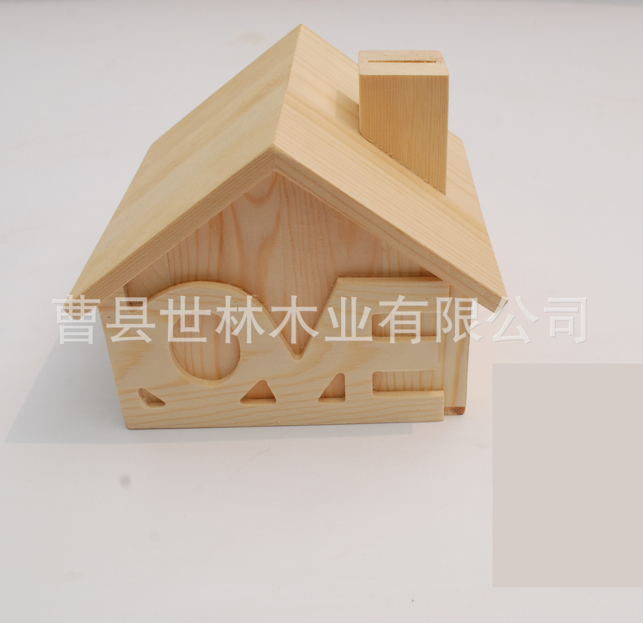 实木质存钱罐 储蓄盒子 木头小房子 小木屋厂家直销定做