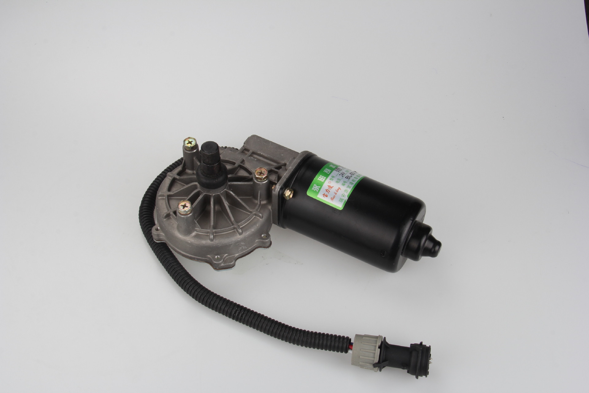 单刮二线无护套无插片电动三轮四轮车雨刮电机农用车雨刮电机