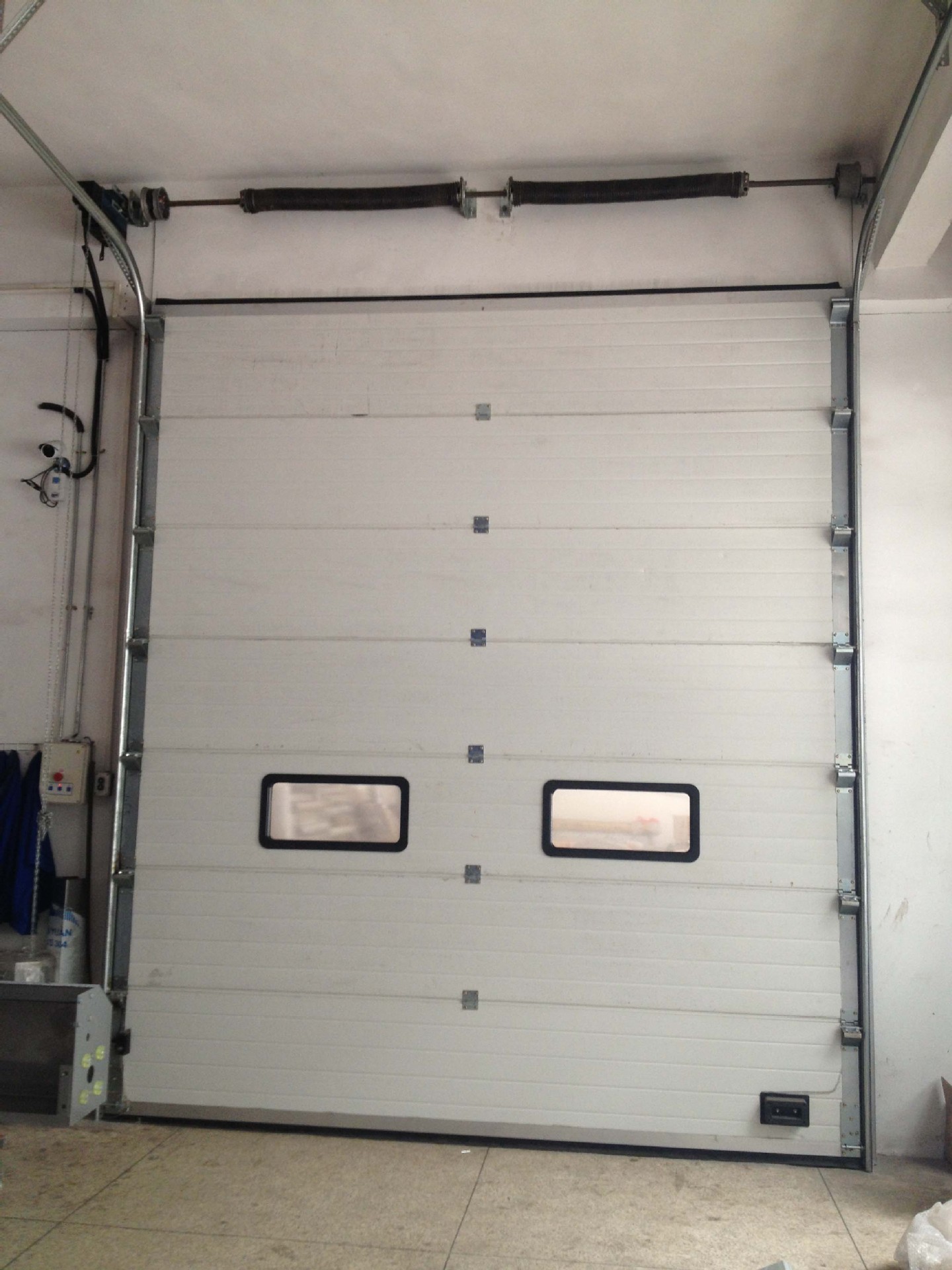 全国批发ds-g550工业滑升门直提式工业门斜角式翻转滑升门