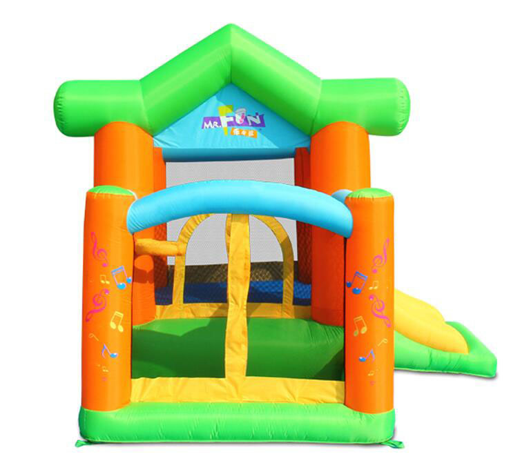 厂家直销;儿童充气城堡 淘气堡 家用游乐场 蹦蹦床 橙色