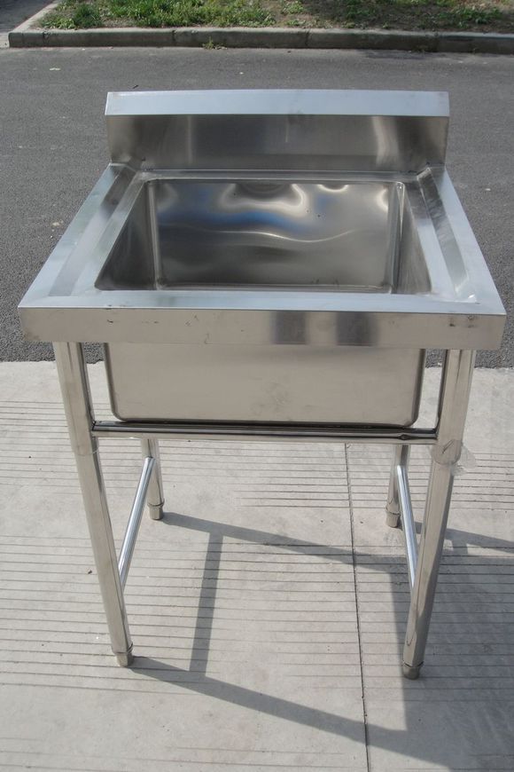 单眼不锈钢水池厨房三星水槽不锈钢单槽水池酒店厨房设