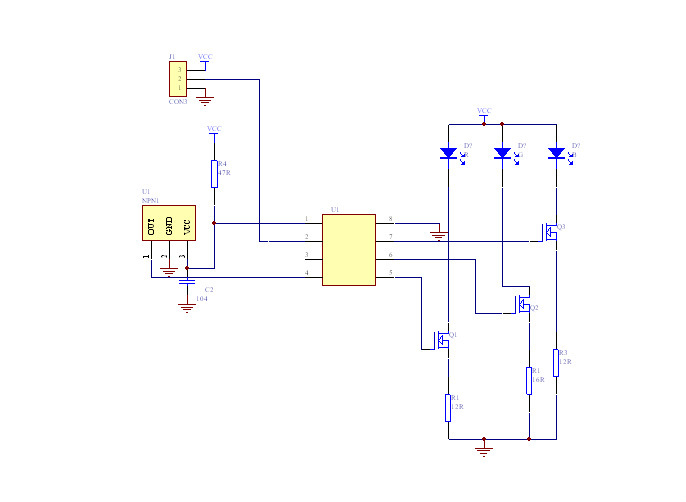 rgb七彩灯现成方案 七彩遥控灯芯片ic 稳定可同步变色
