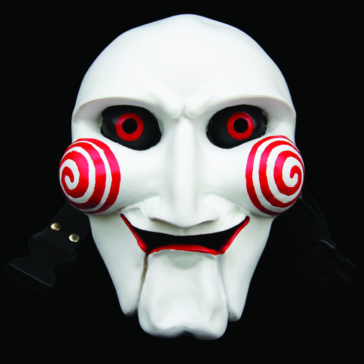芳盼玩具电影主题面具树脂面具恐怖面具 电锯惊魂面具 杀人狂面具