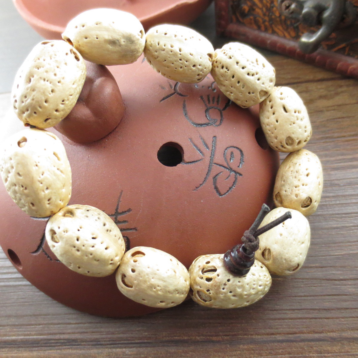 正宗五眼六通佛珠手串 菩提子手链 旅游纪念 辟邪 转运 护.