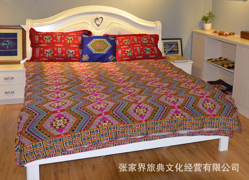 搜罗的土家织锦西兰卡普介绍