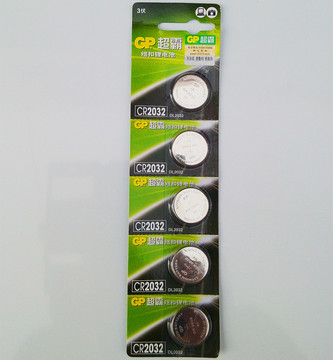 原装正品 一件起批!广东省代理gp超霸 gpcr2032厚纽扣电子电池