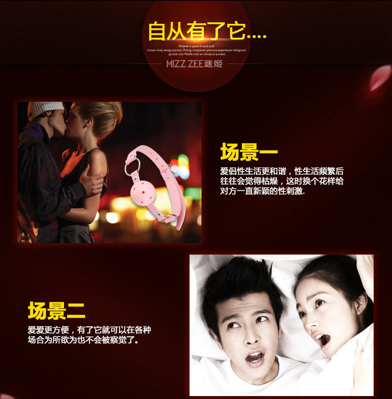 成人情趣用品另类玩具夫妻调教情趣口塞口球皮革用品口塞捆绑束缚