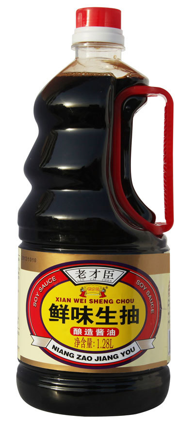 老才臣鲜味生抽酱油1.28l红烧肉焖鱼虾爆炒凉拌调味