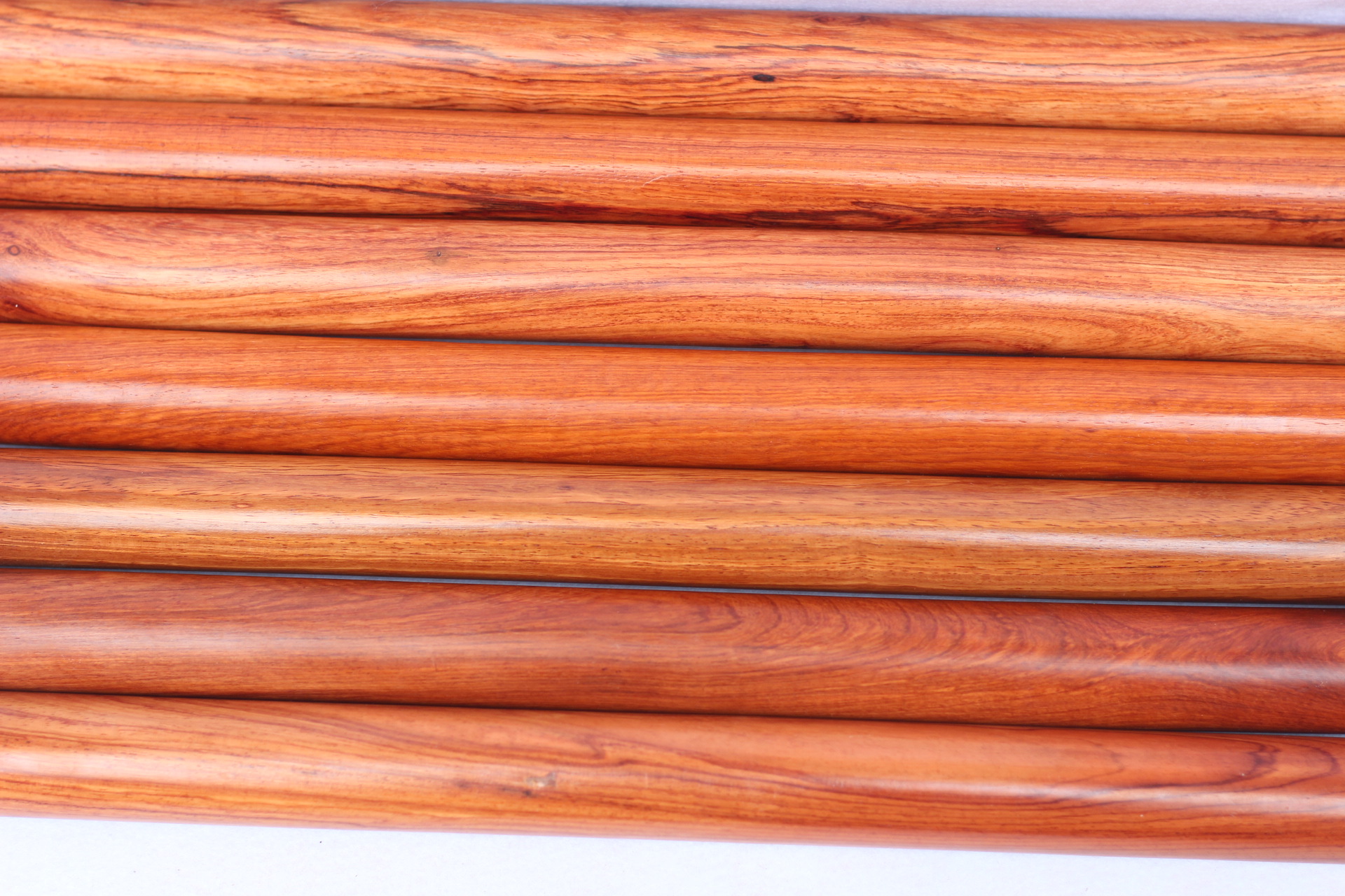 缅甸花梨木擀面杖 红木擀面杖 防身棍 长40-45-50【一棍多用】