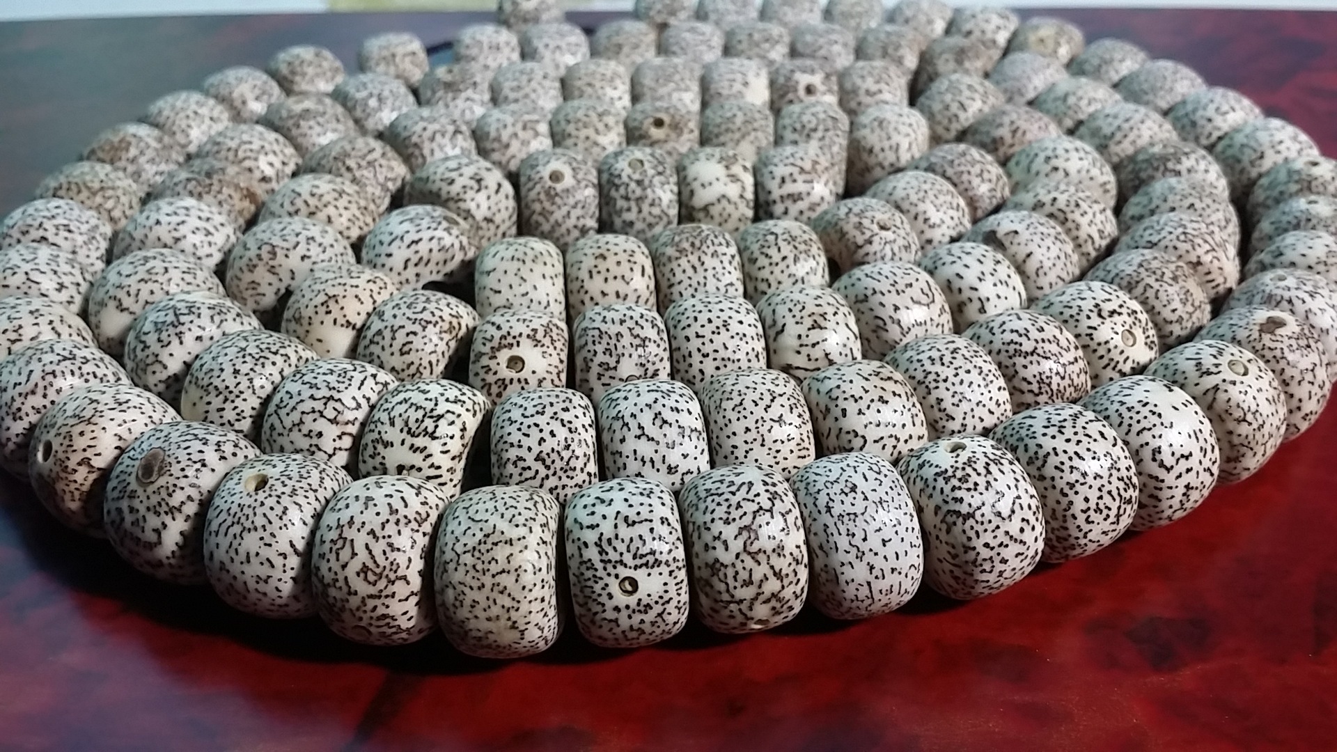 厂家批发 海南干磨正月冰花摩尼籽桶珠a  精品菩提子