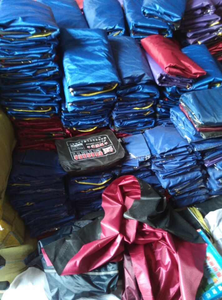 厂家爆款 摩托车双人雨披 牛津布 充气防飘 加大电动车雨衣