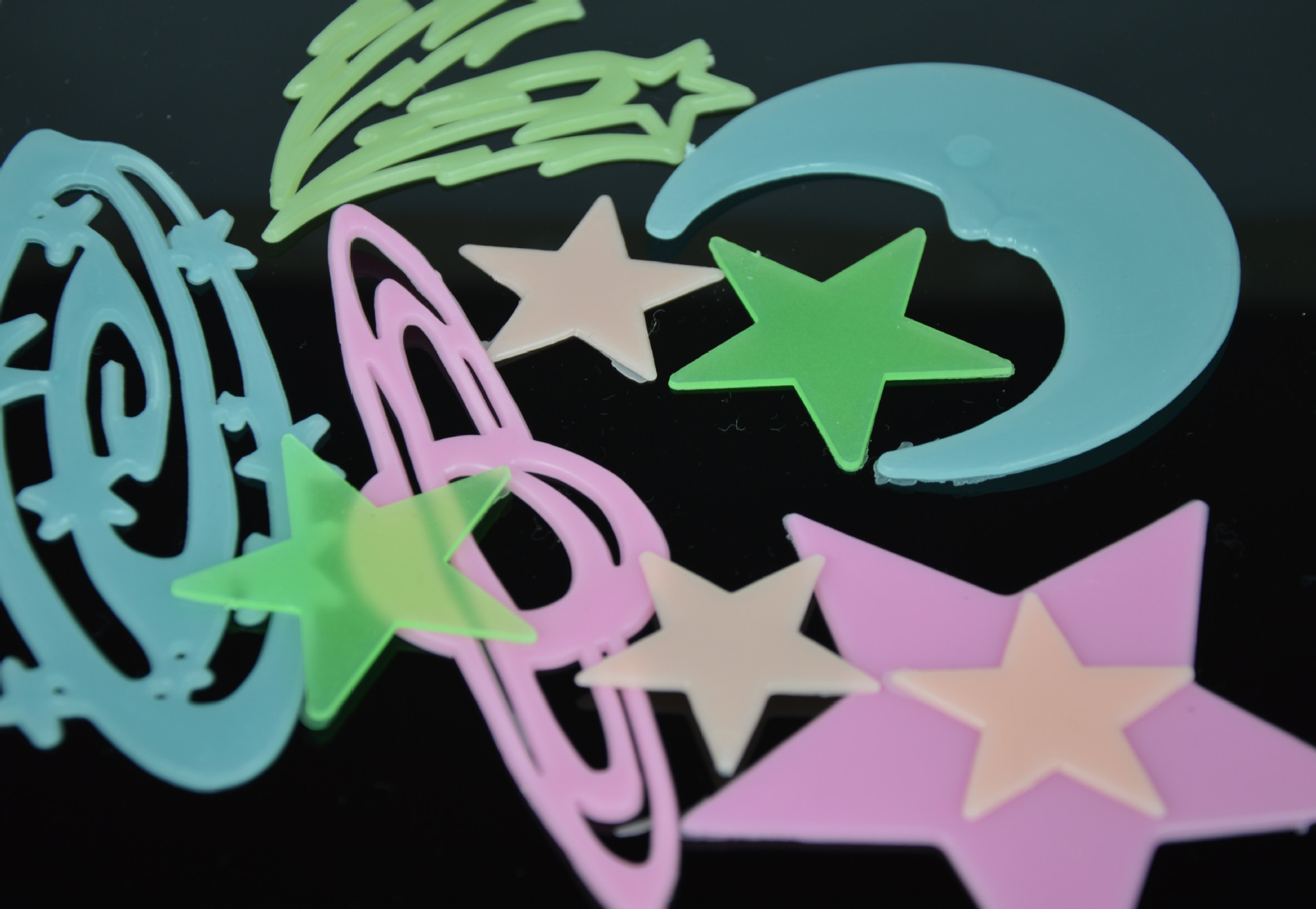 立体墙贴_夜光星星夜光贴荧光贴立体夜光星星厂家直销可防水 - 阿里巴