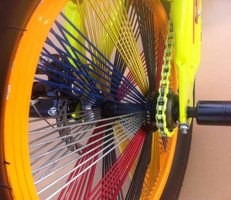 20寸16寸一体轮辐条轮表演自行车bmx减震表演车外贸出口承接外单