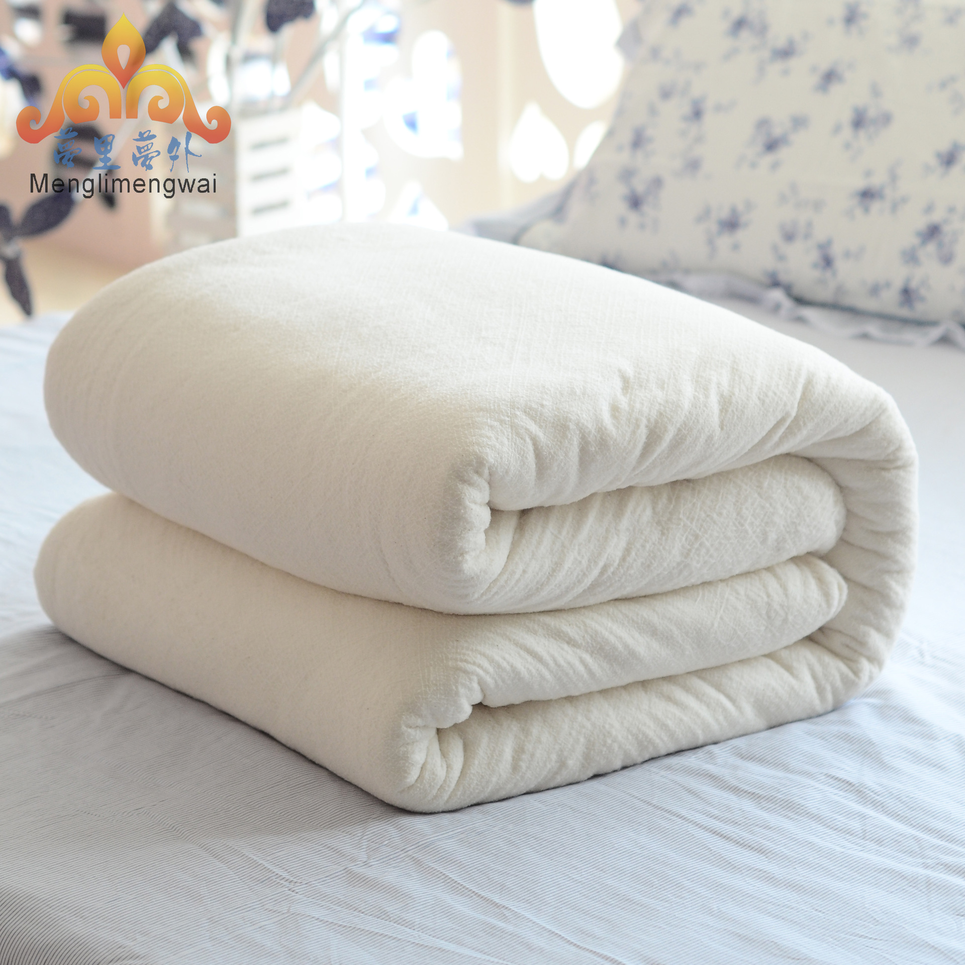 冬季新疆长绒棉棉花被子加厚保暖棉胎学生宿舍棉絮床上用品批发