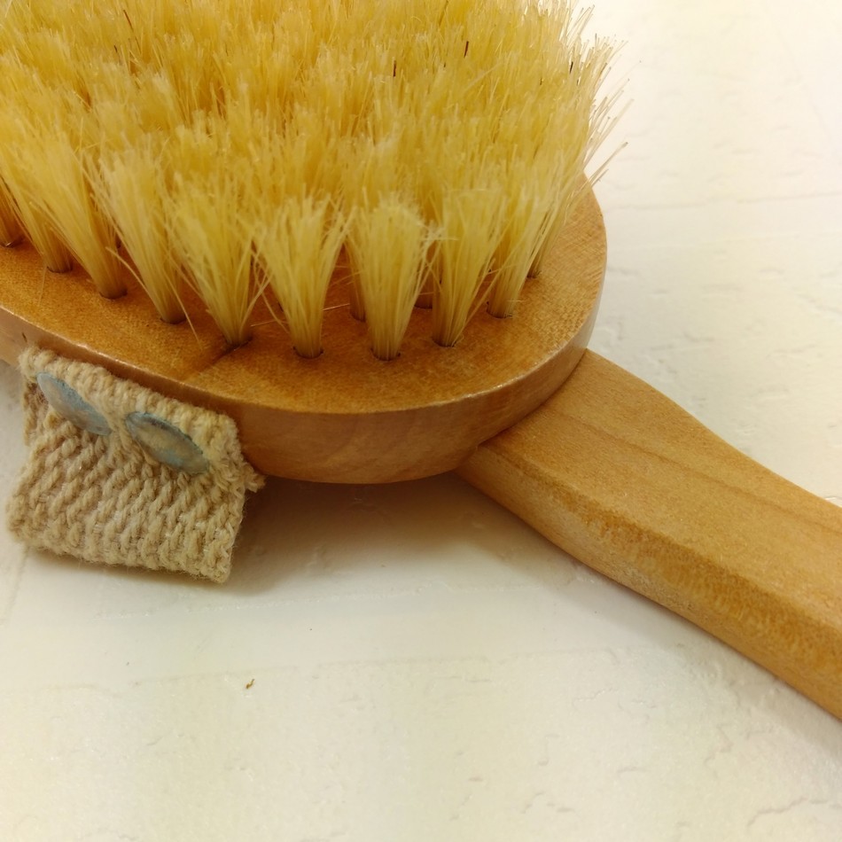 供应毛刷 木制可卸脱猪鬃单面刷 刷子木柄 毛刷 猪鬃 舒筋活络