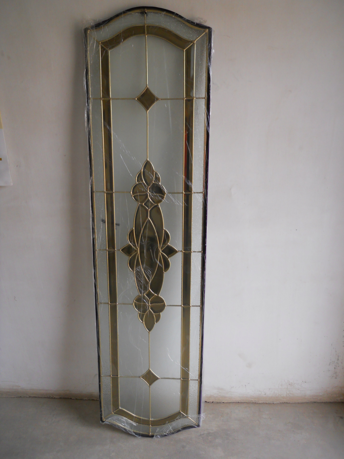 5-28毫米厚铜条镶嵌工艺玻璃厂家直销美观大气