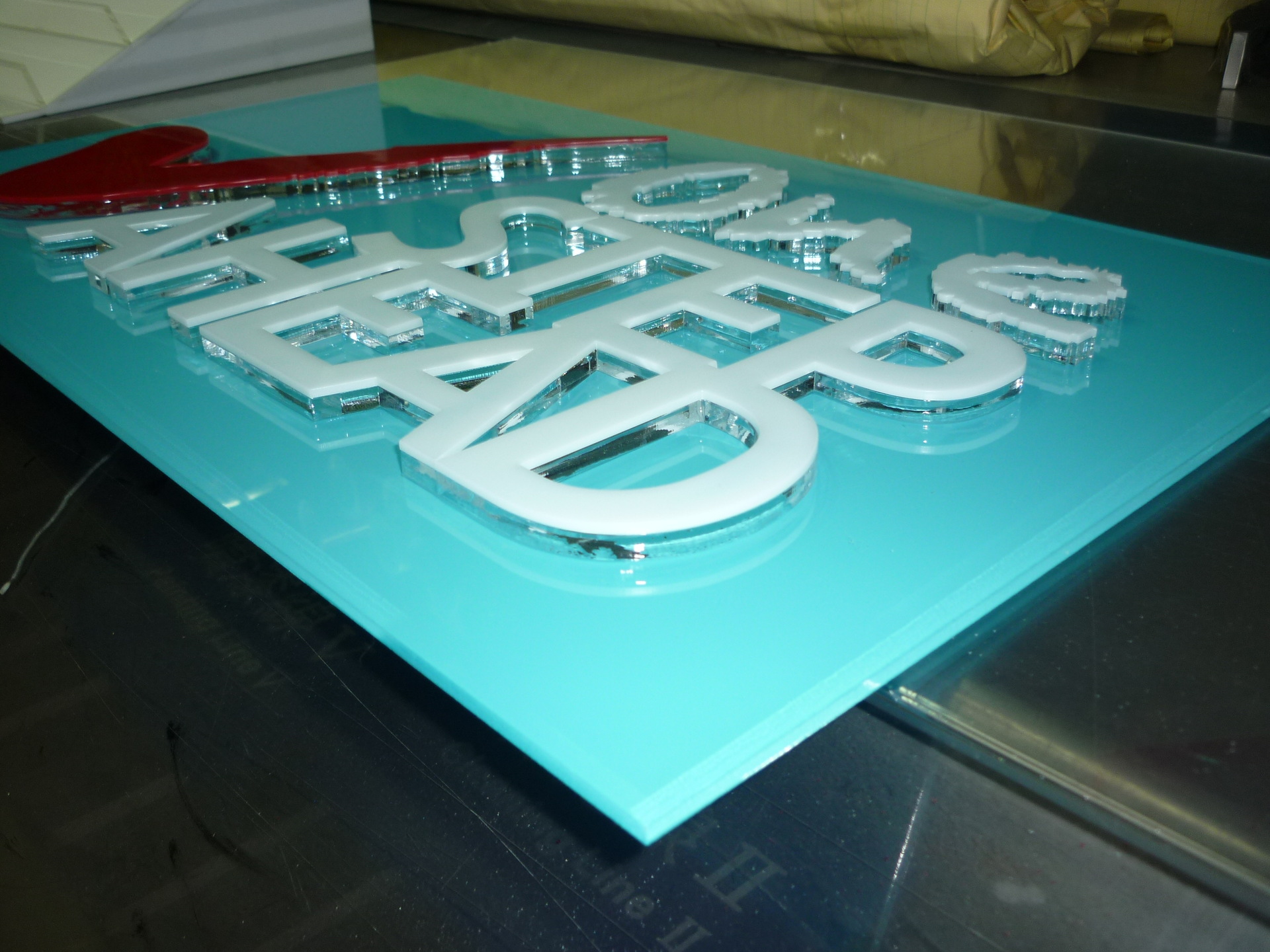 水晶字pvc烤漆字 亚克力立体字公司logo墙招牌门头字形象墙字-阿里巴