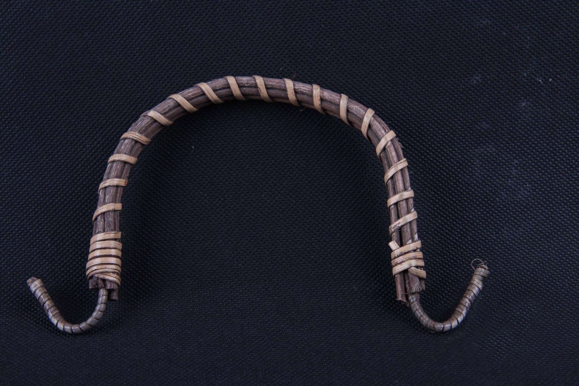 新鲤华工艺 印尼自然藤条编织茶壶把手 质朴返真提梁壶柄茶具配件