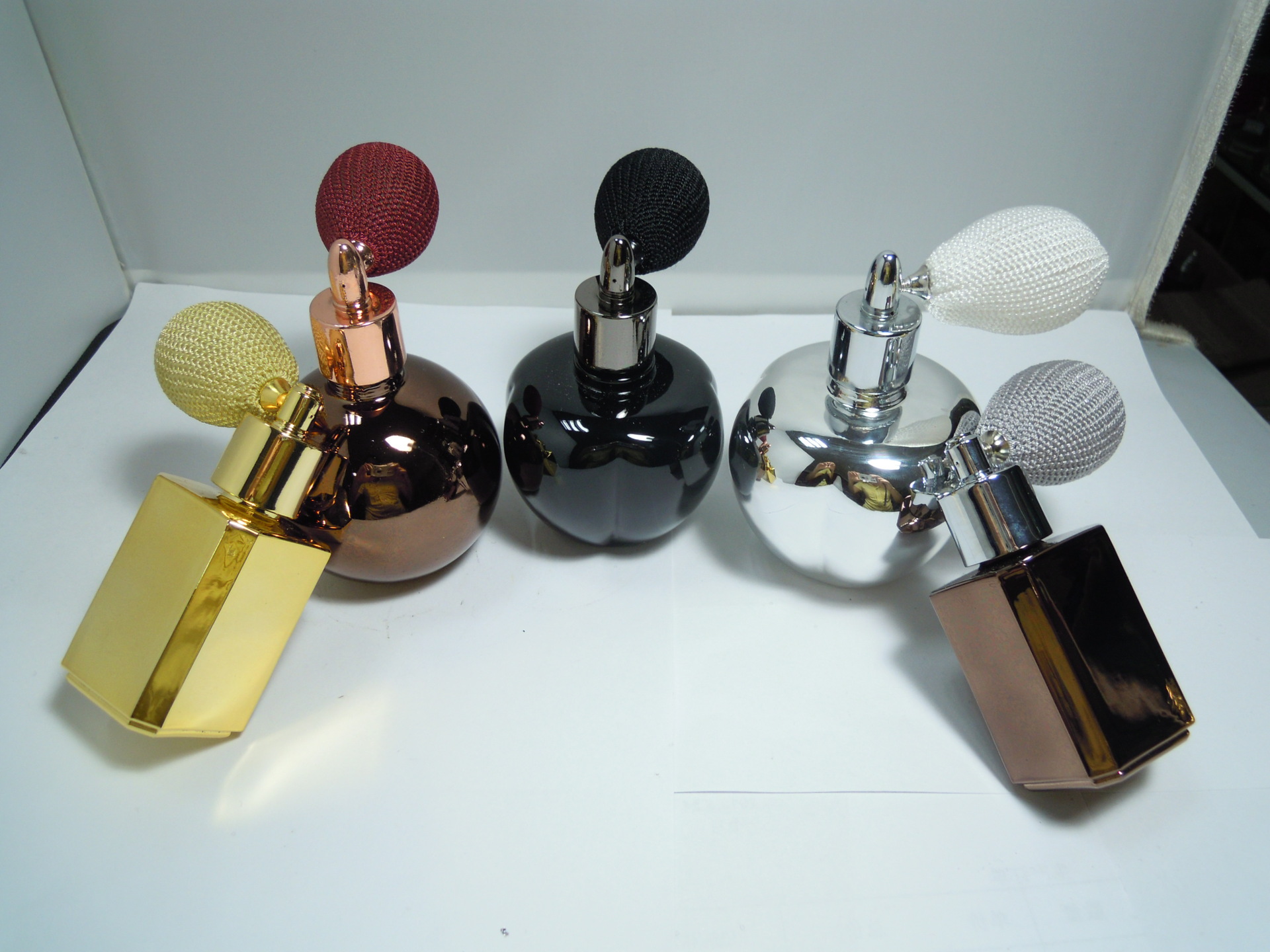 广州外贸香水喷头 香水雾化泵头 环保锌合金精密香水喷头