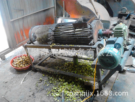 核桃脱皮机