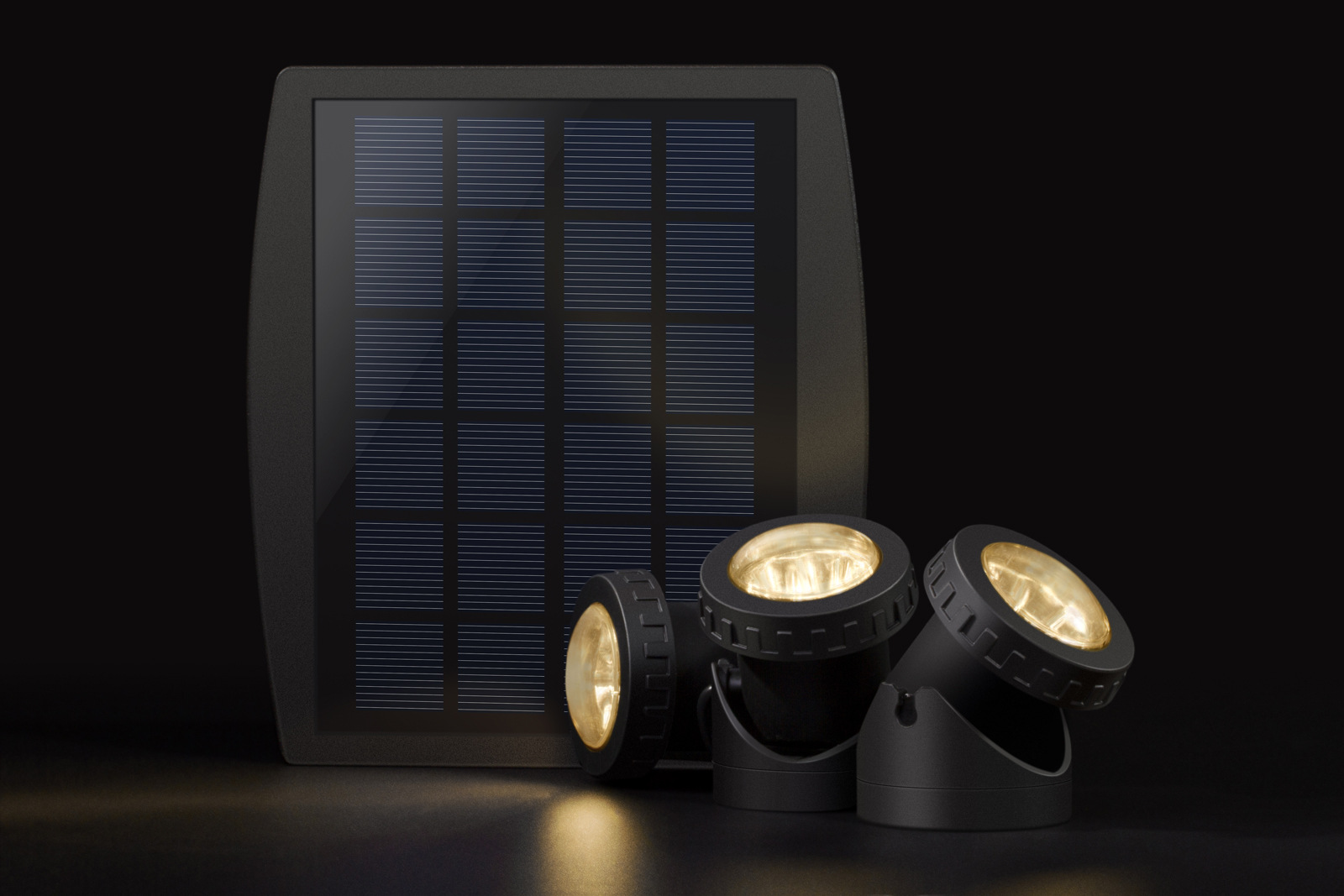 太阳能18led水底灯 一拖三太阳能草坪灯 太阳能户外投光灯 爆款