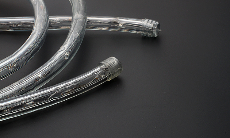 led灯带彩虹管尾塞圆二线三线尾帽灯条柔性霓虹灯带防水尾帽堵头