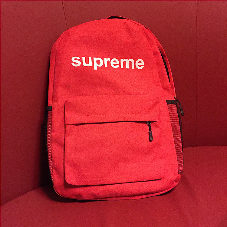 supreme双肩包 supreme背包潮牌死飞包包 旅行包 车载包