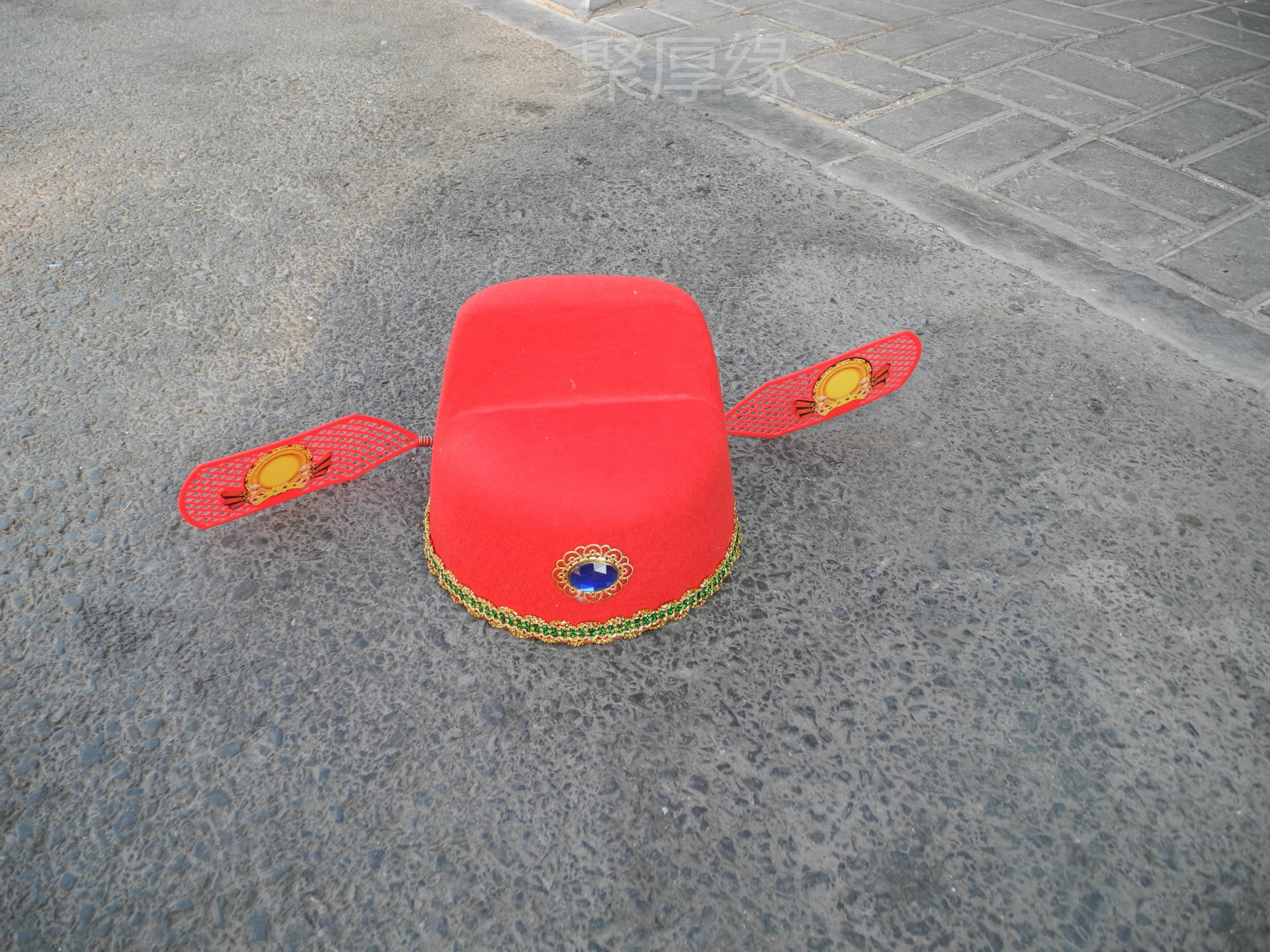 状元官帽 新郎乌纱县官 舞台道具 京剧 民族帽旅游景点热销状元帽