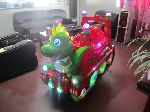 厂家** 恐龙坐火车儿童投币摇摆机 摇摇车 摇摆车 儿童电动摇-游乐