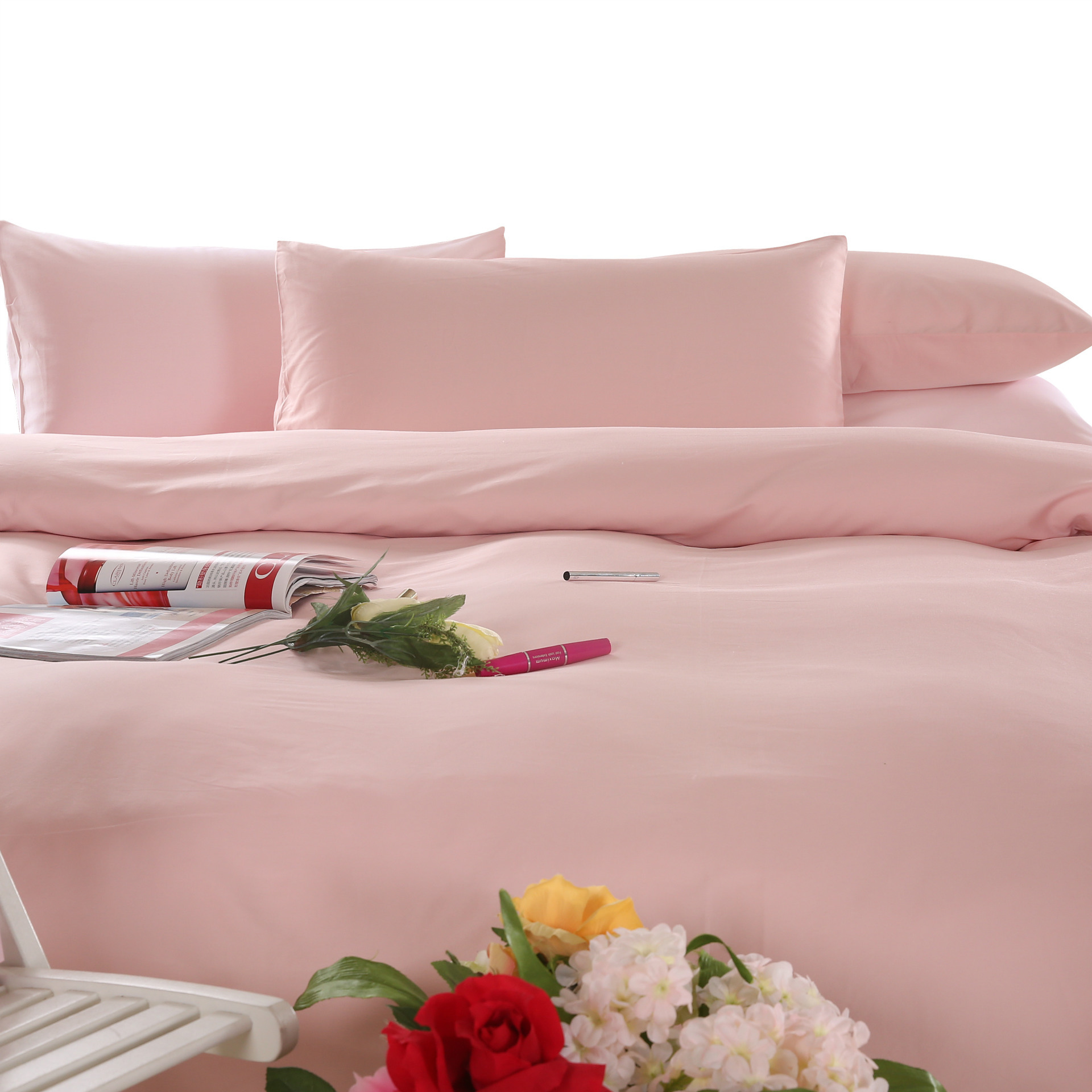 新款60s贡缎长绒棉何以笙箫默同款 床单