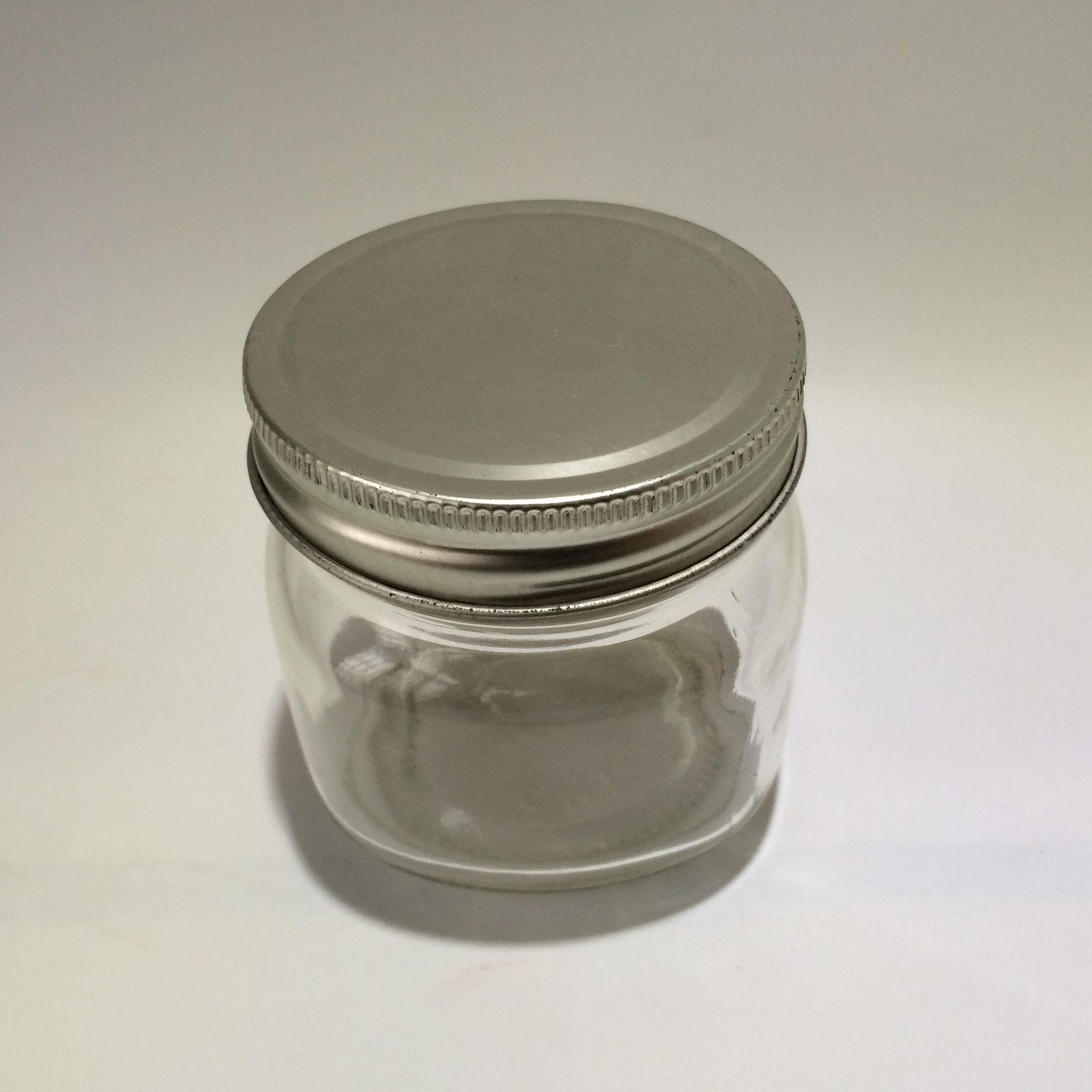 高档蜂蜜250g玻璃瓶创意圆形玻璃罐品密封罐储物透明罐厂家直销