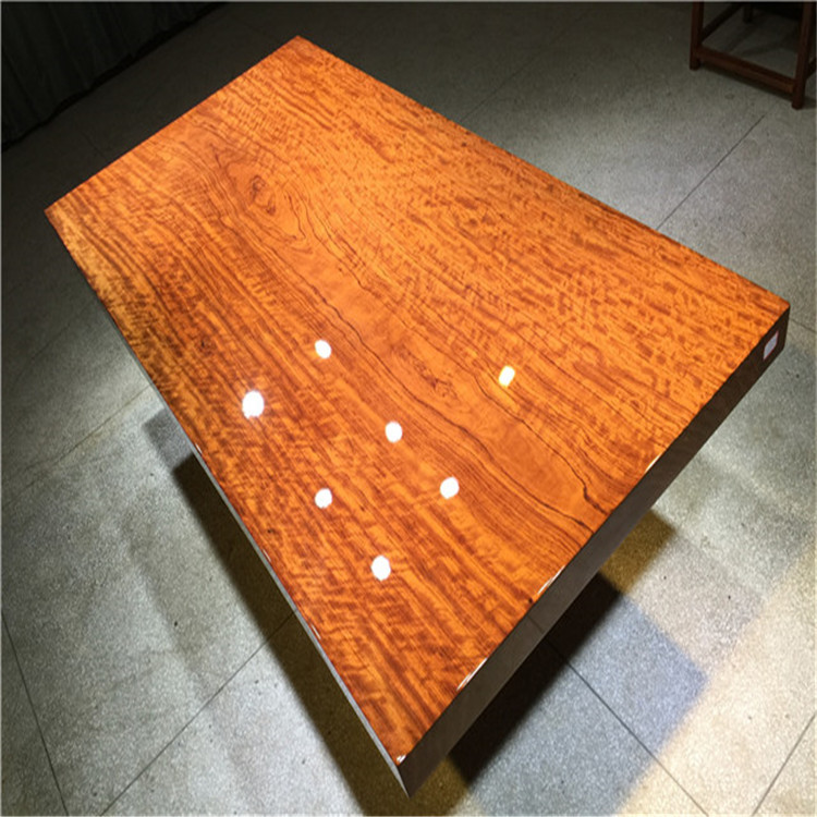 5闪光纹非洲进口实木红木家具餐桌书桌办公桌