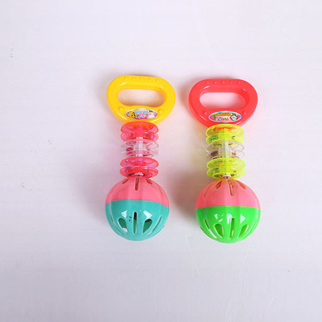婴幼儿玩具0-1岁摇铃 益智玩具 新生儿宝宝环保塑料玩具