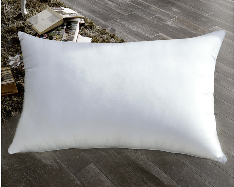 酒店用枕头芯批发白色全棉枕芯化纤枕45*70床上用品厂家定做