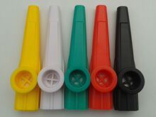 塑料笛子 卡祖笛 奥尔夫乐器 儿童  kazoo 伴奏  幼儿园玩教具