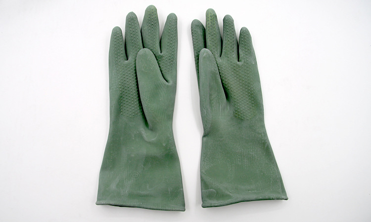 54001 广州防毒手套双一丁基尼龙橡胶手套防毒防化耐酸碱防护手套