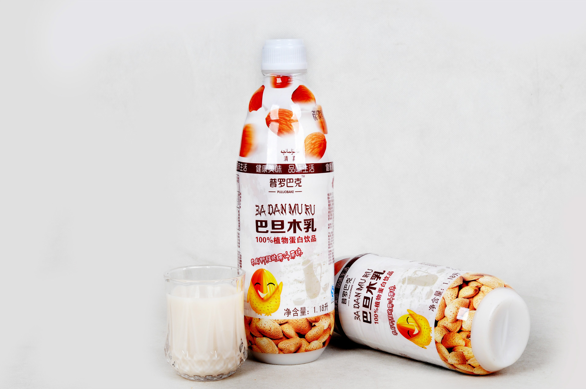 批发代理 植物蛋白饮料 小金牛 巴旦木乳 9瓶装 新疆特产