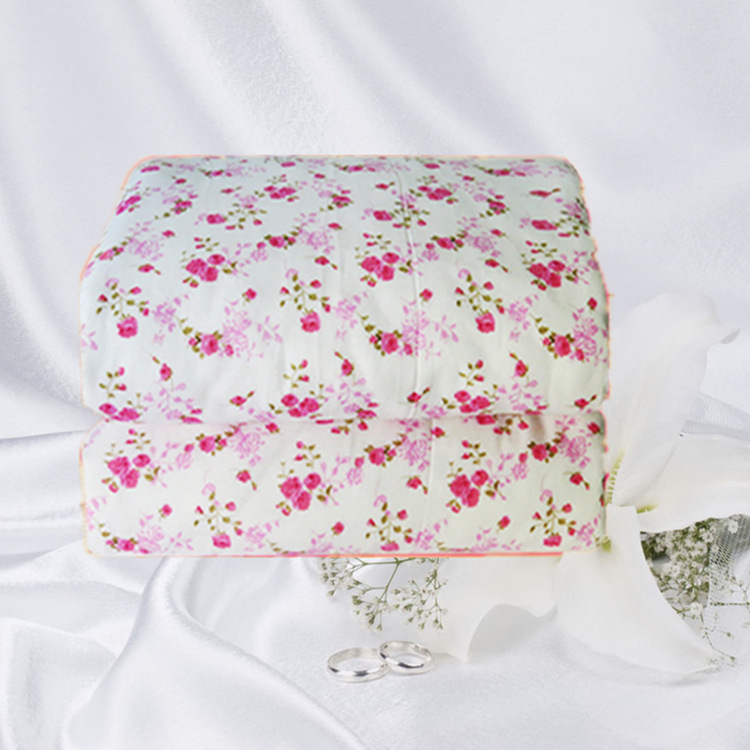 厂家直销  纯棉印花 棉褥子  垫被 90乘200 金冀鑫 