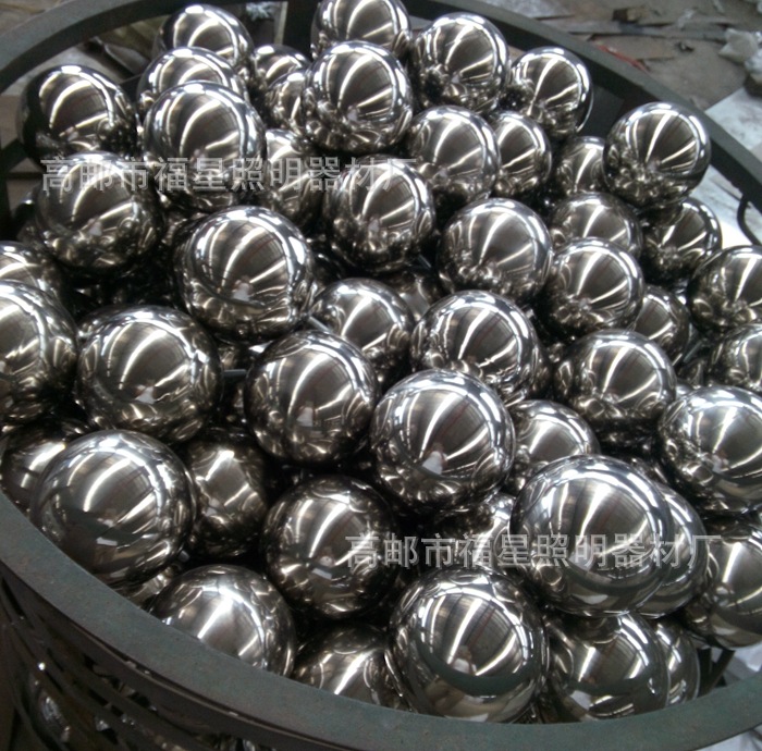 销售灯杆配件不锈钢球 路灯杆的配件 庭院