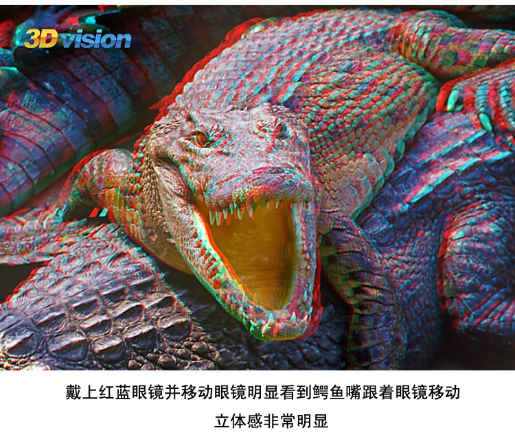 英伟达红蓝3d眼镜左右眼镜大框近视套镜眼睛3d立体眼镜厂家批发