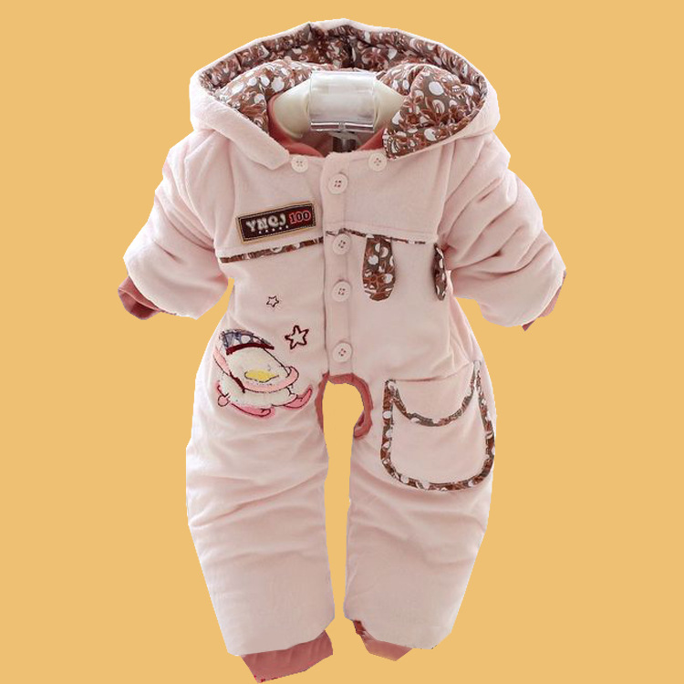 3四4五6六5个月婴儿连体衣0-1岁男7七8八910个月女宝宝哈衣秋冬装
