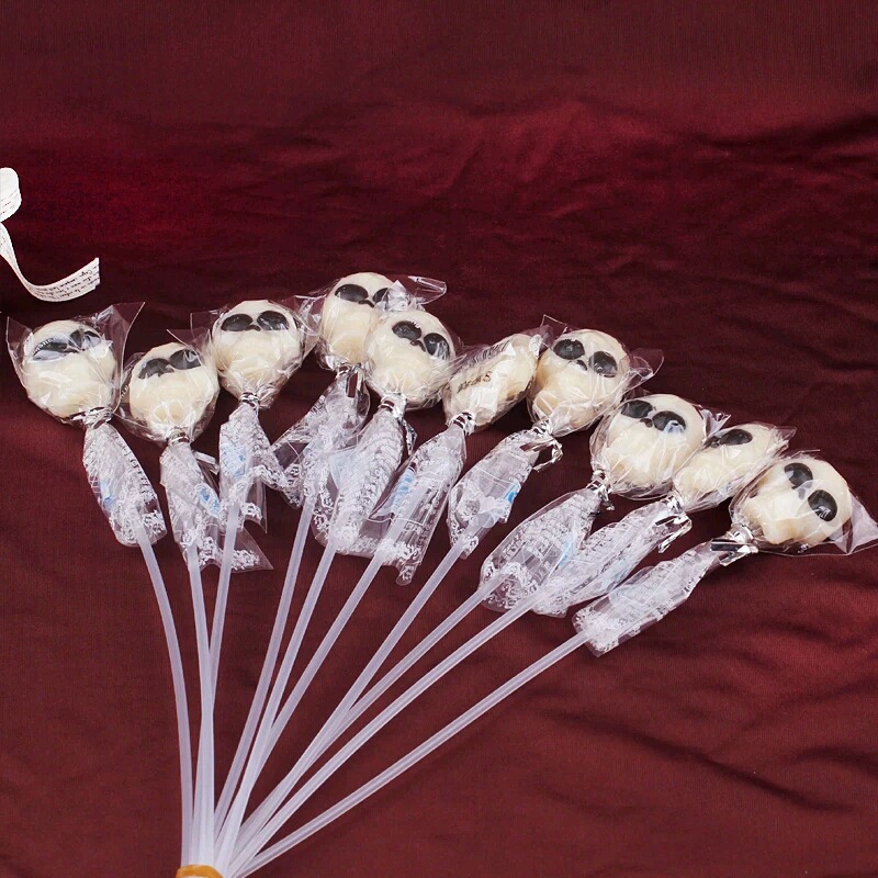 长棒创意骷髅头棒棒糖 儿童零食糖果 精品休闲儿童零食厂家批发