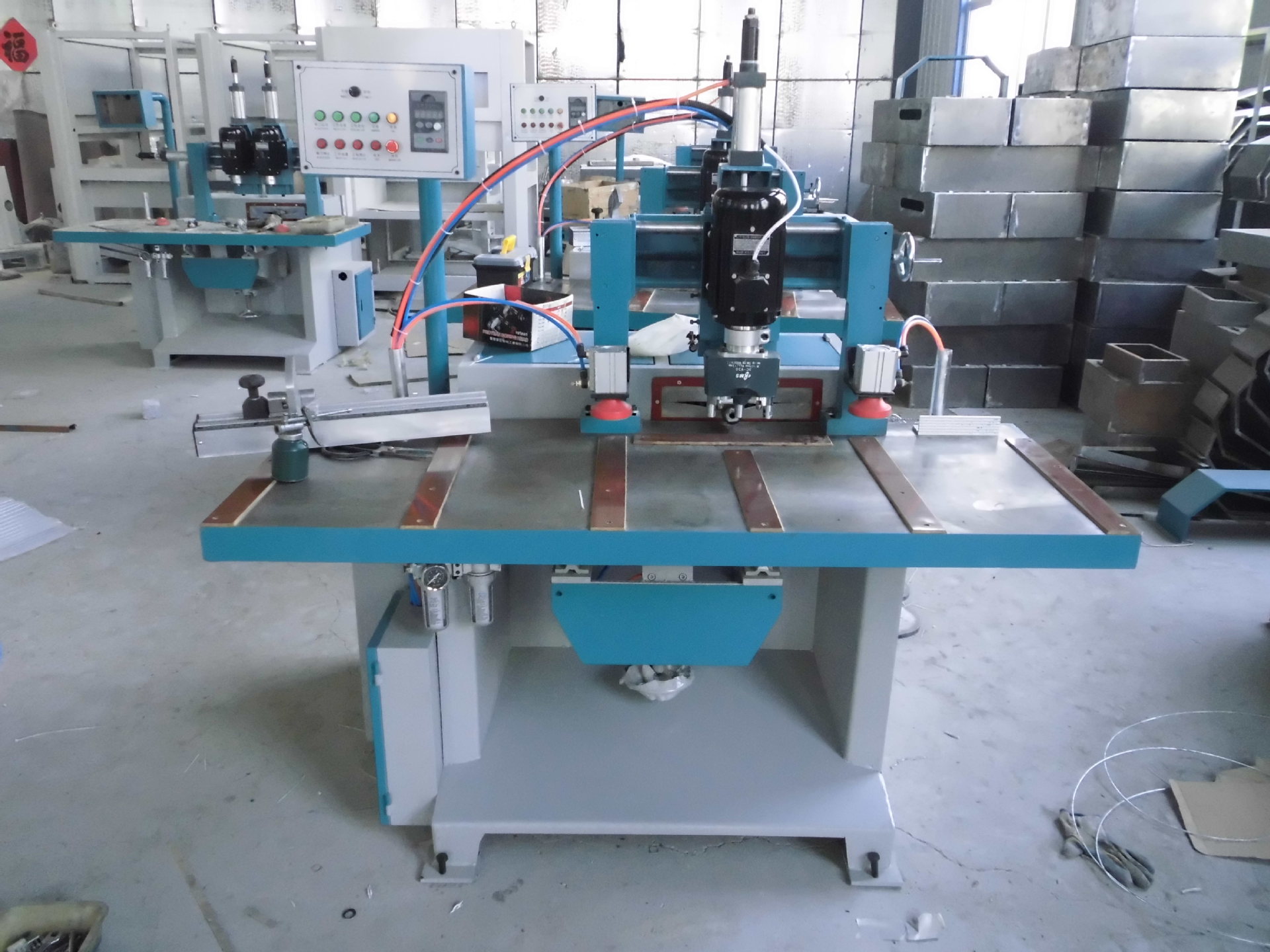 打孔机木工打孔机门锁开孔机青岛木工机械厂家