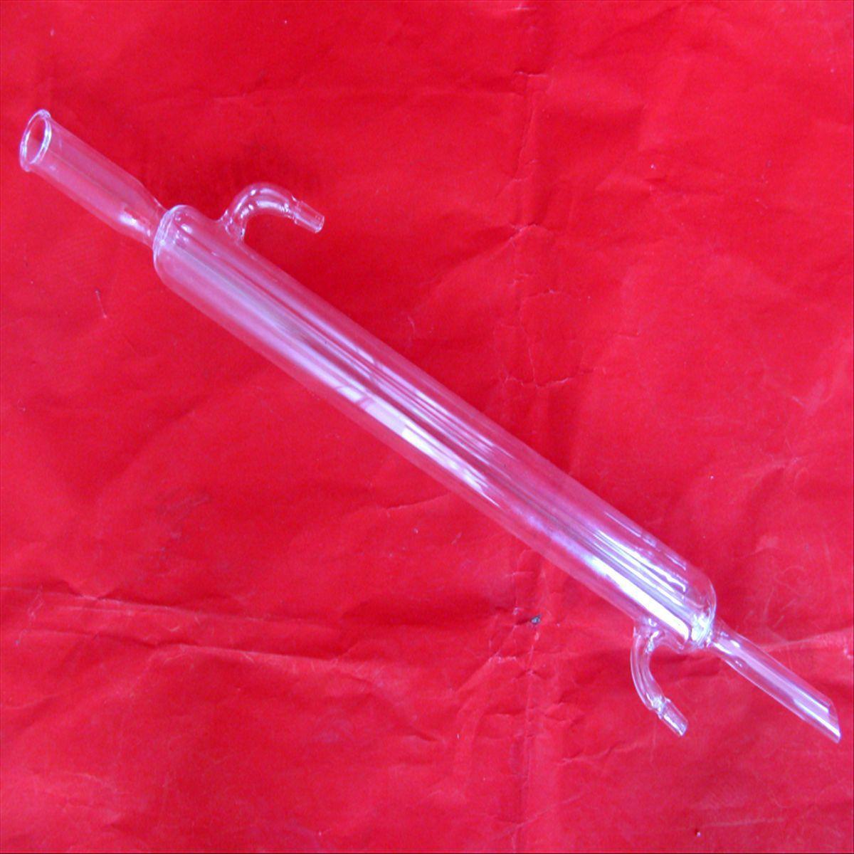 直形冷凝管 300mm 空气回流冷凝管 蒸馏 玻璃仪器 化学实验耗材
