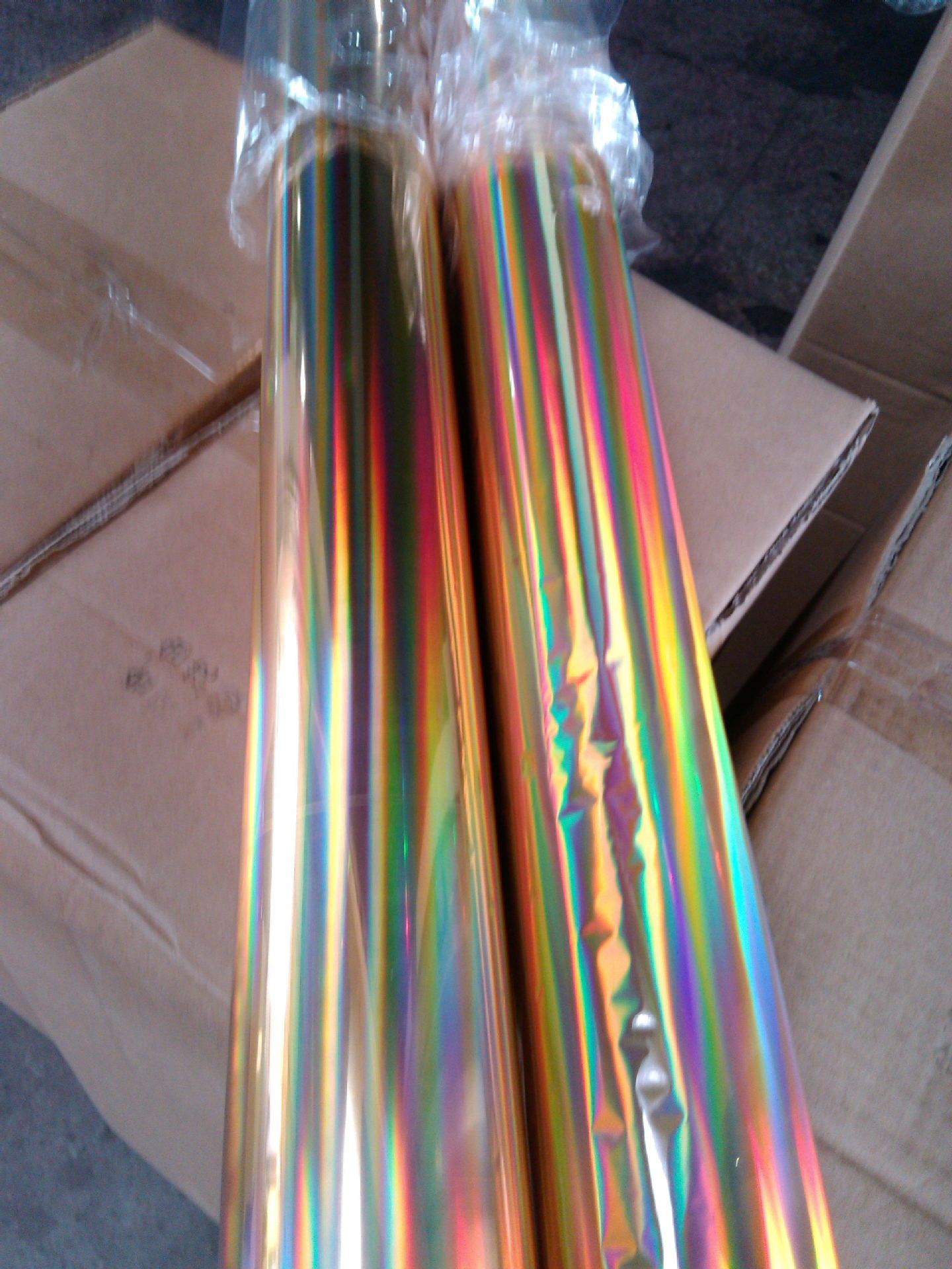 厂家直销 金彩虹金素面烫金纸电化铝