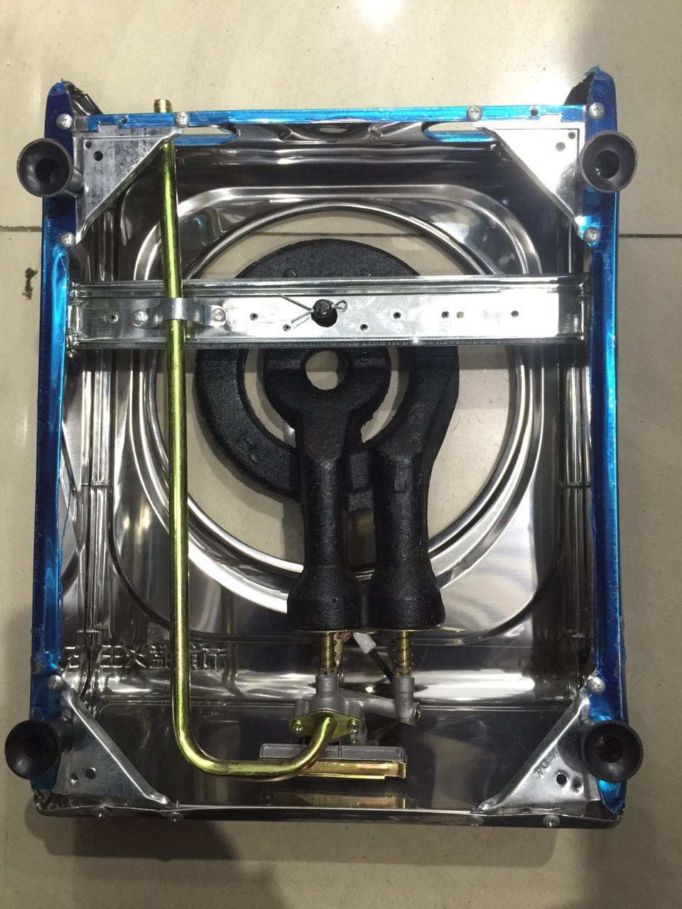 批发不锈钢台式单灶 燃气灶 液化气灶 05厚版面 155蜂窝炉头