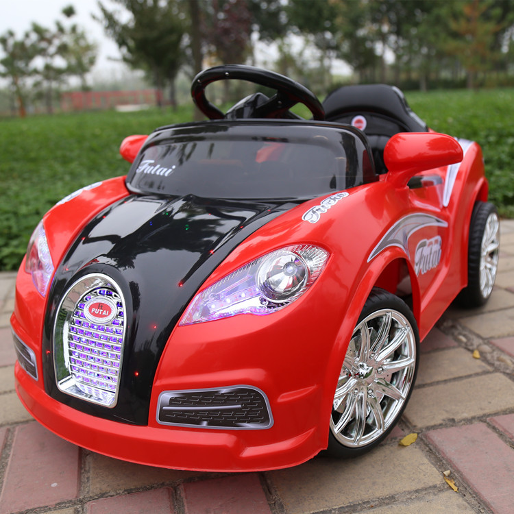供应信息 电动车 新款布加迪儿童电动汽车童车四轮带遥控双驱可坐电动