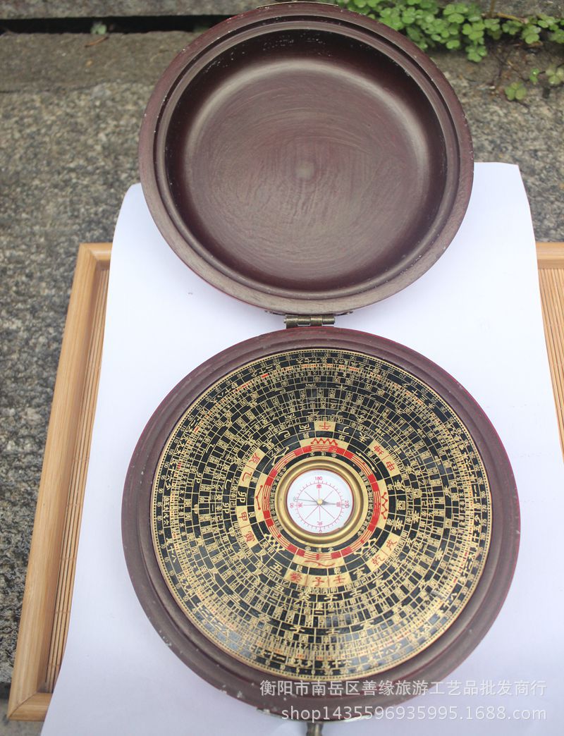 厂家直销 老字号5寸6寸综合纯铜面板 雕刻专业风水罗盘